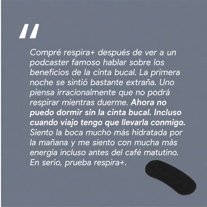 Tiras para dormir Respira+™